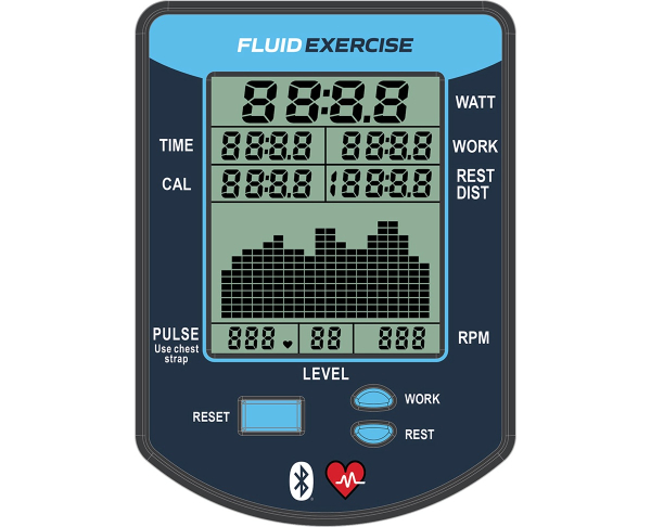 Fluid Exercise E750 Cycle UBE Oberkörper/Unterkörper Ergometer